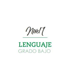 Cuaderno de estimulación cognitiva Gradior: Lenguaje Grado Bajo