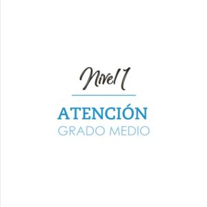 Cuaderno de estimulación cognitiva Gradior: Atención Grado Medio