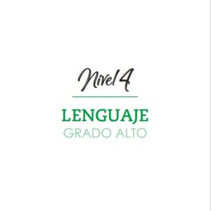 Cuaderno de estimulación cognitiva Gradior: Lenguaje Grado Alto