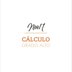 Cuaderno de estimulación cognitiva Gradior: Cálculo Grado Alto