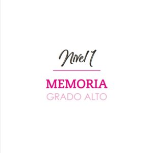 Cuaderno de estimulación cognitiva Gradior: Memoria Grado Alto